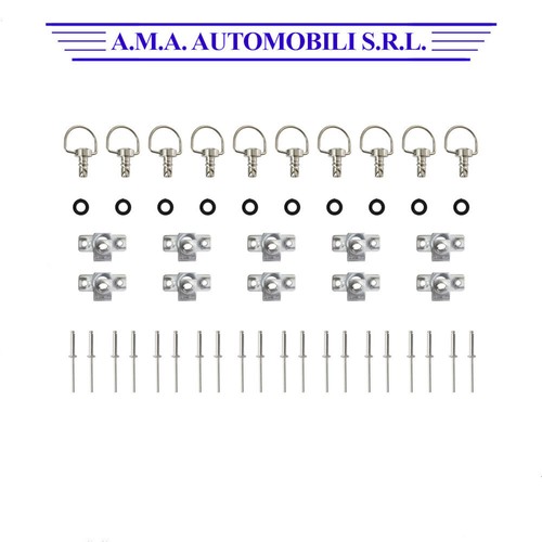 Kit sganci rapidi carene - kit, 10